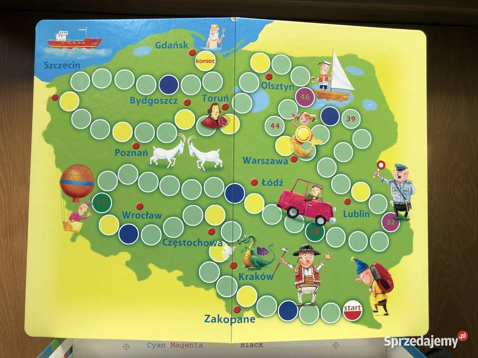 Super gry planszowe Rajd Polsce Na rybach małopolskie Kraków sprzedam