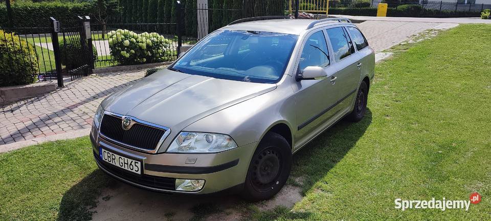 Skoda Octavia II Kombi 19 TDI 105 2006 r Bogate ABS Octavia Brodnica