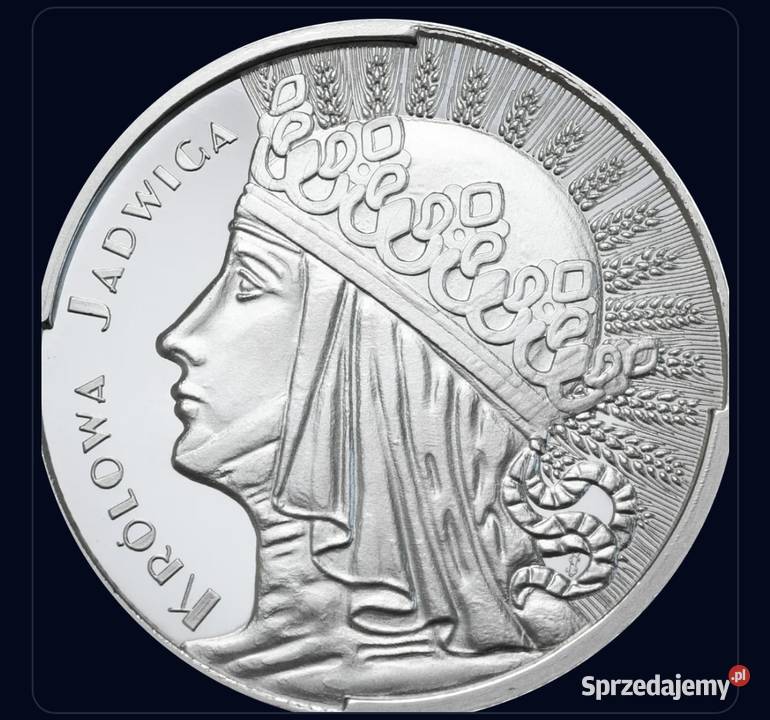 Królowa Jadwiga 100 uncji Srebra 9999 100 monet sprzedam