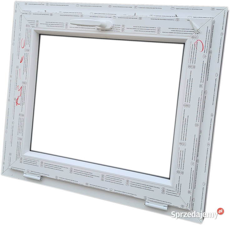 OKNA KacprzaK OKNO PCV 80X70 NOWE ZEW ZŁOTY DĄB 70cm Drzwi i okna lubelskie