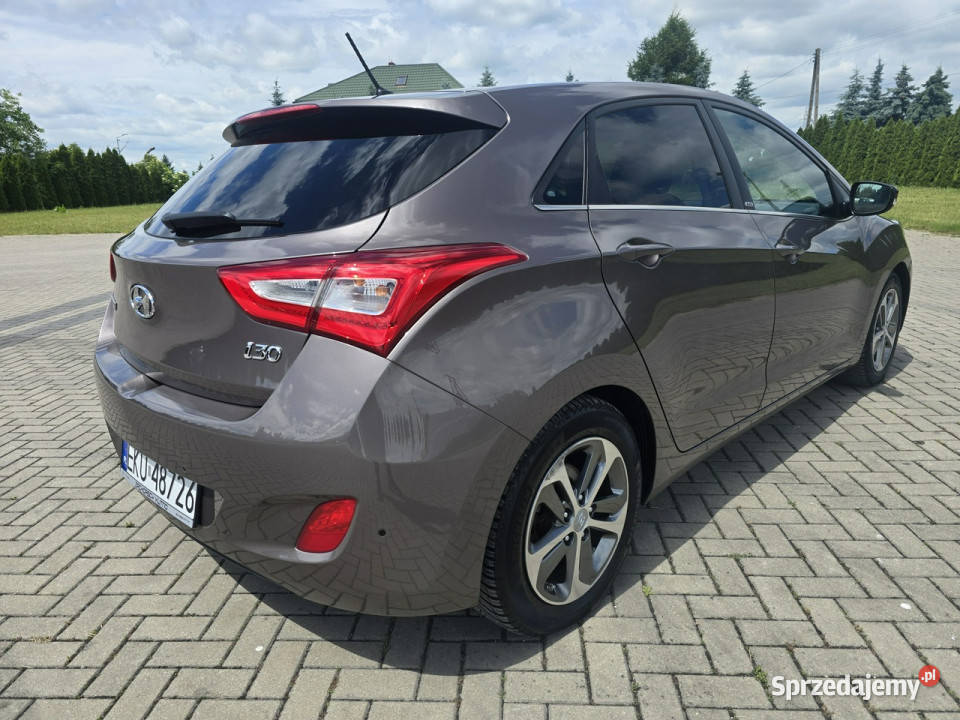 Hyundai i30 16crdi NavigacjaTempomatLedyKlimatr serwisowany w ASO Kutno