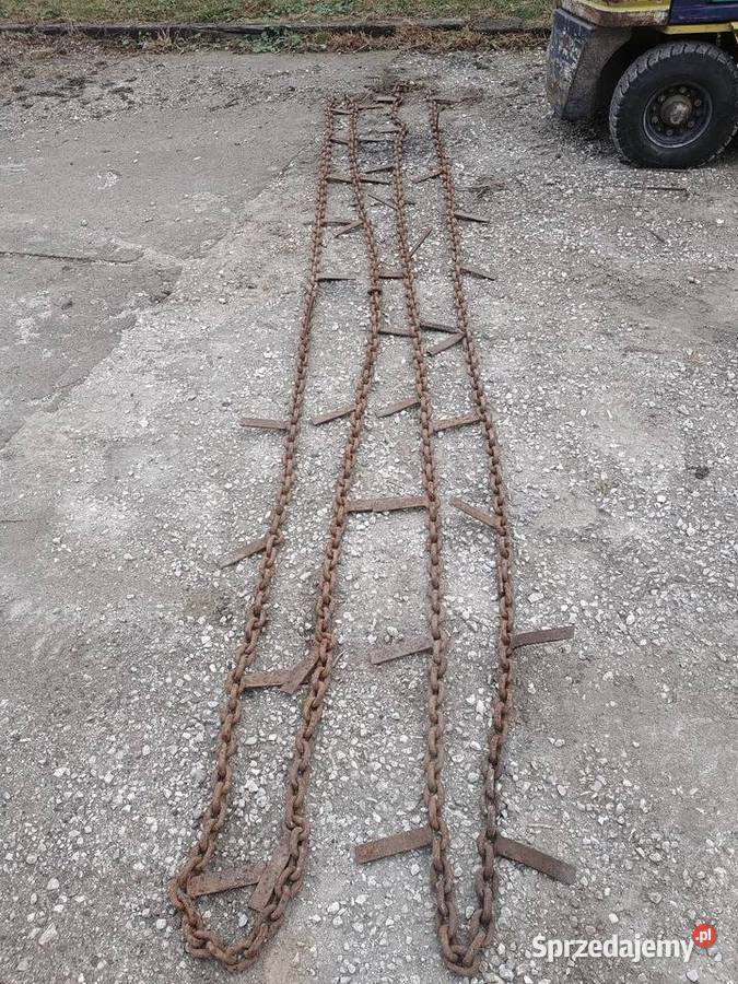 Łańcuchy do rozrzutnika sprzedam
