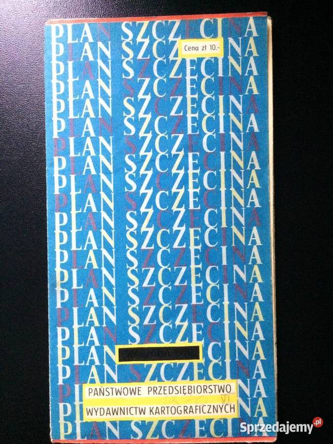 205 Plan Szczecina 1970 Szczecin sprzedam