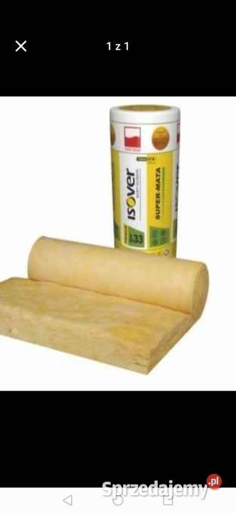 Wełna Isover Super Mata 033 150 podkarpackie