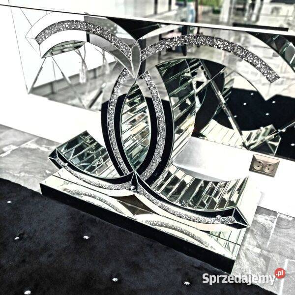 Lustrzana konsola Glamour Premium z kryształkami Golkowice sprzedam