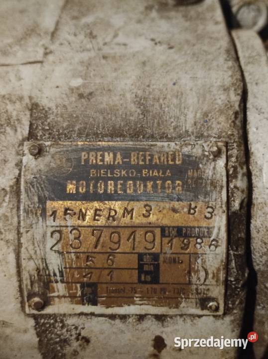 Przekładnia ślimakowa PremaBefared 15NERM3 B3 56 Radomsko