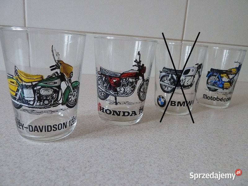 Szklanki z Motocyklami Rzeszów