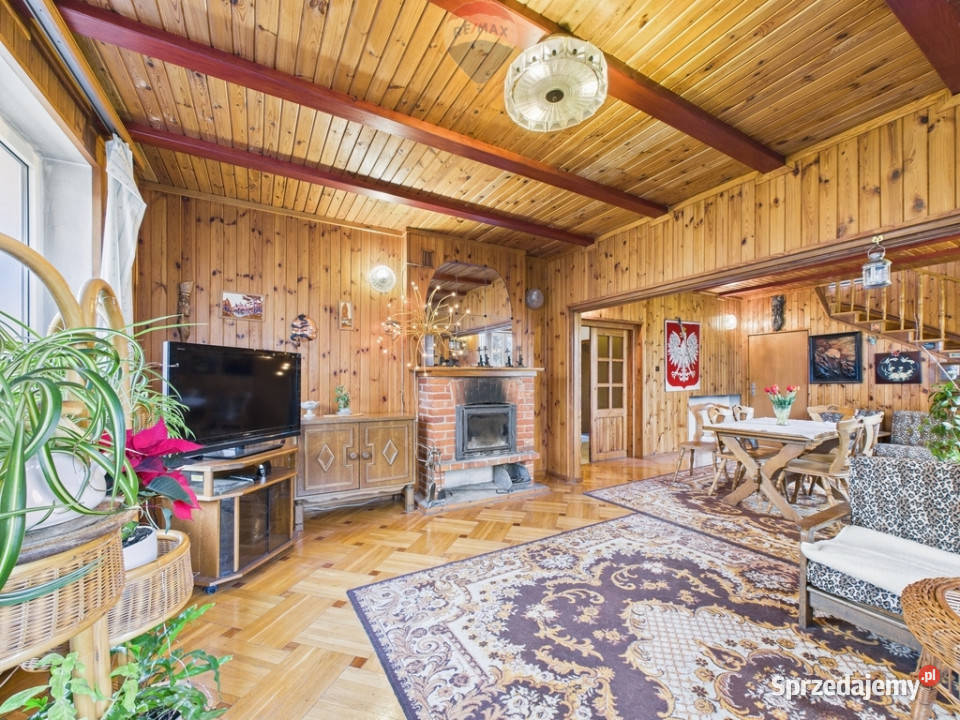 Dom wolnostojący z ogrodem i kominkiem Wawer Sprzedaż mazowieckie Warszawa sprzedam