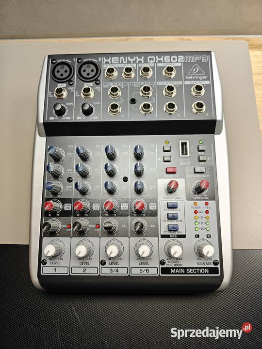 Behringer Xenyx QX602 mp3 Warszawa