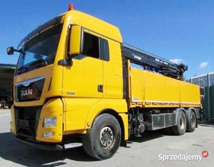 ciezarowy 6x2 skrzynia z dzwigiem do budowlanki Rok produkcji 2014 Warszawa