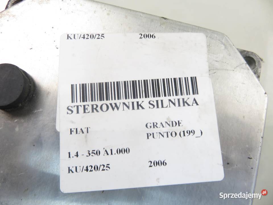 STEROWNIK FIAT GRANDE PUNTO 14 51793102 osobowe