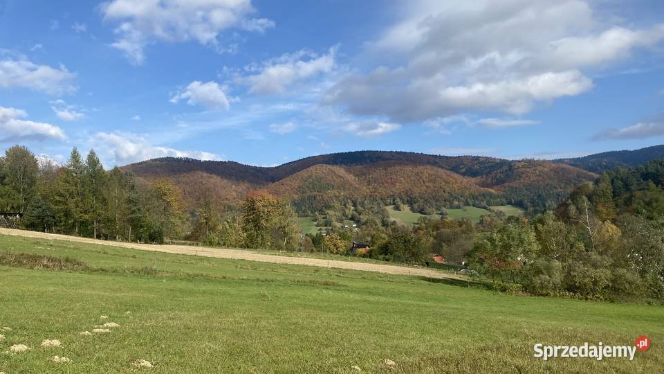 Działka budowlana widokowa bez pośredników ponad 1060m2 Maciejowa sprzedam