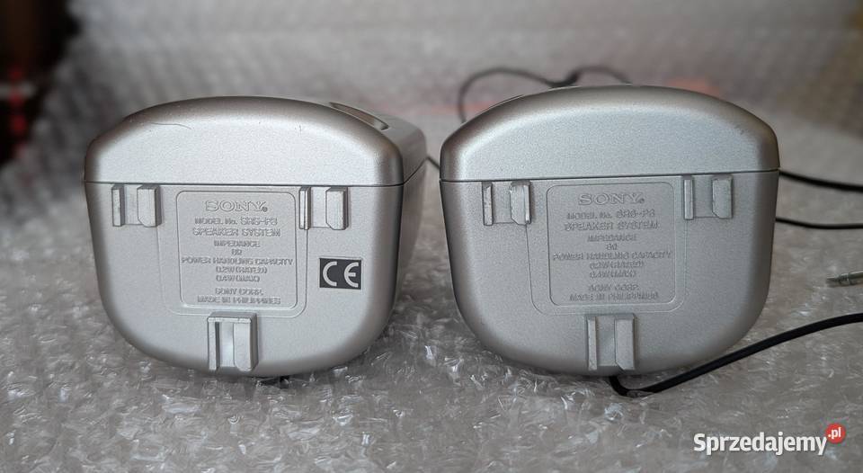 Sony SRSP3 1994 vintage mini stereo speaker