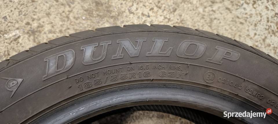 Opona letnia Dunlop SP Sport 2030 18555R16 H do 210 km/h Samochodowe dolnośląskie Wrocław