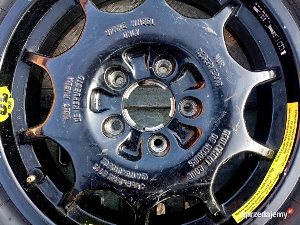 Koło zapasowe Mercedes 5x112 łódzkie Aleksandrów Łódzki