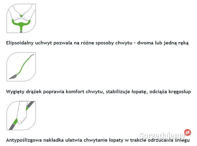 Łopata do śniegu Lublin aluminiowy trzon POLSKI sprzedam