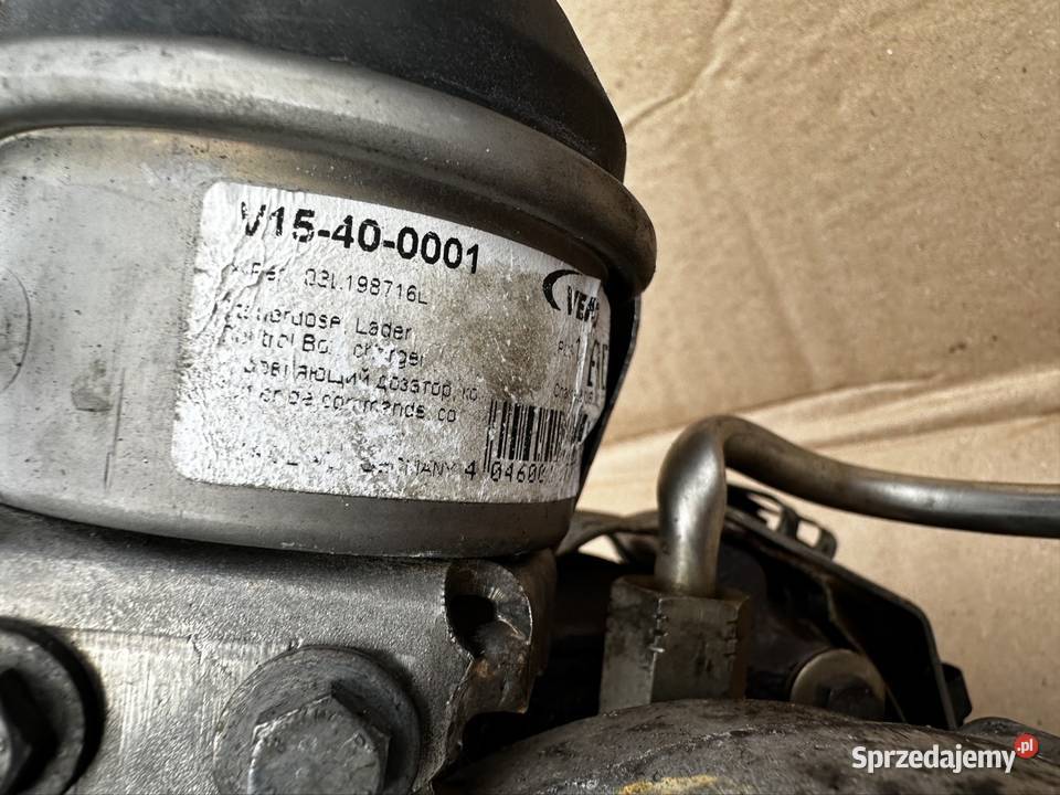 Turbosprężarka KKK 53039880207 BV43A0137 VW Szprotawa