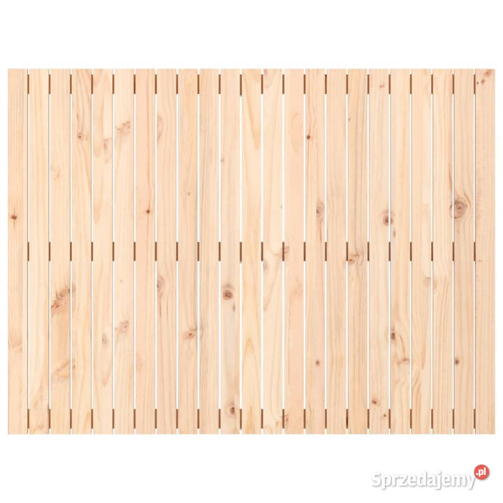 Wezgłowie łóżka 1465x3x110 lite drewno sosnowe Warszawa