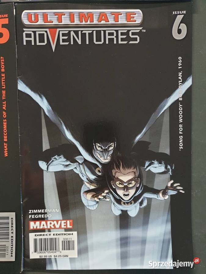 Ultimate Adventures 6 komiksów kredowy papier  Komiksy Gdynia