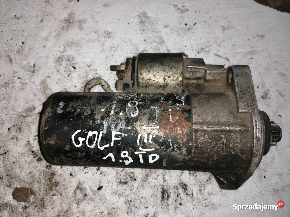 Rozrusznik Volkswagen Golf 3 19TD Wisznice sprzedam