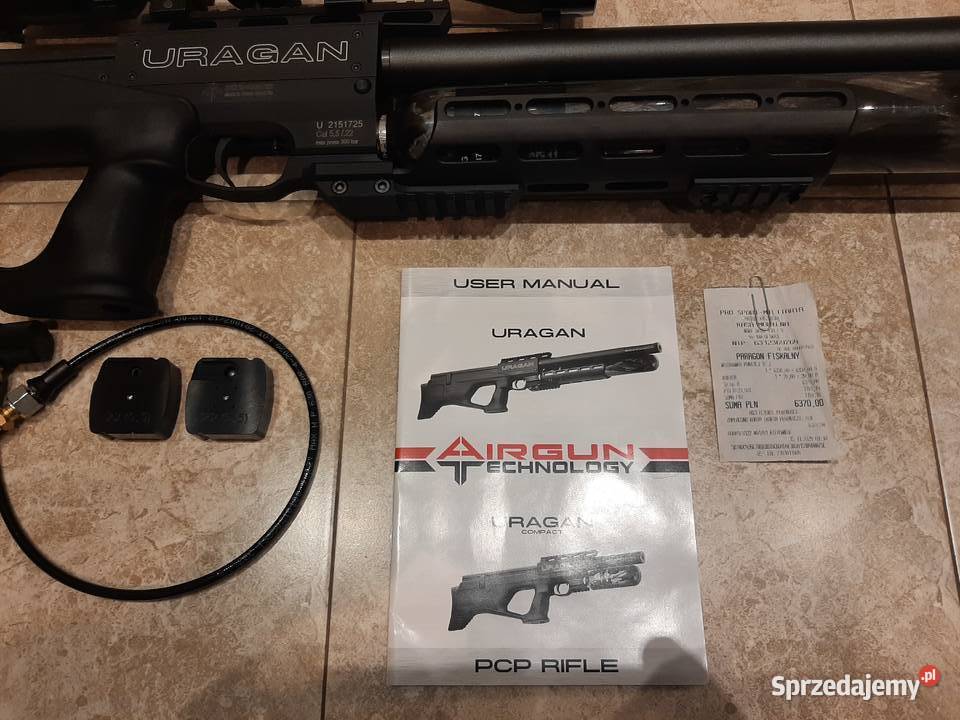 Wiatrówka Uragan 55 AirGun Technology 762 Borek Szlachecki sprzedam