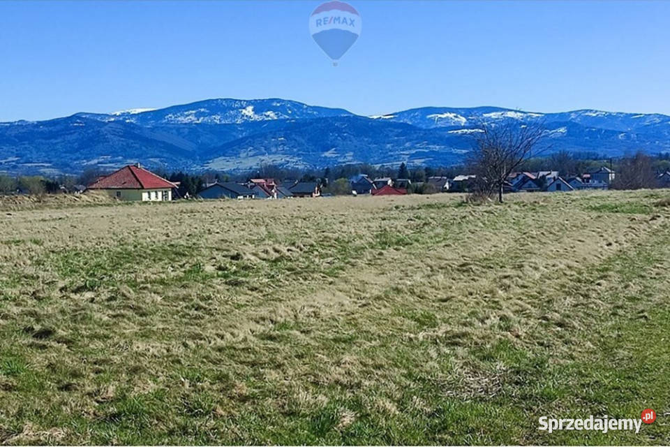 360 widoku na Beskidy miejsce na Twój dom Lipowa