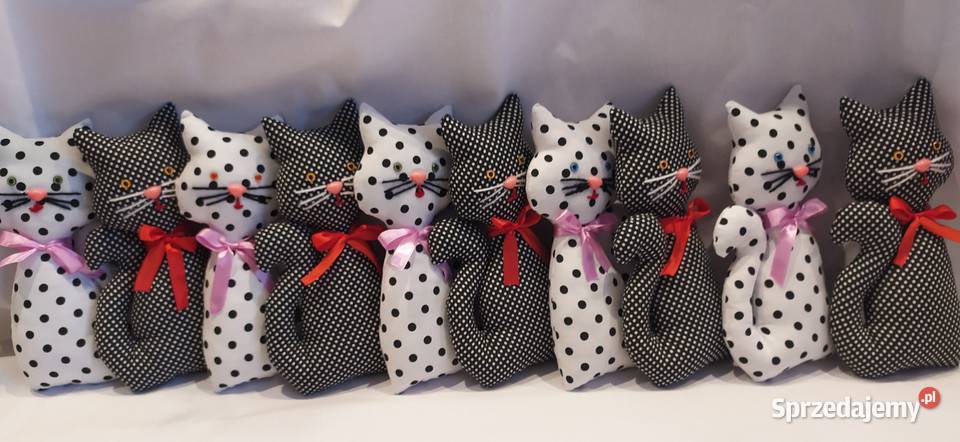 Aniołki maskotki kotki Sędziszów Małopolski