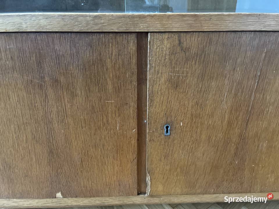 Klasyczna vintage biblioteczka z lat 60 tych mazowieckie Józefów