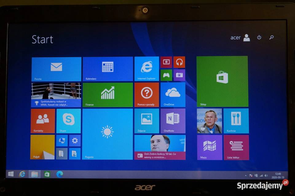 ACER ASPIRE 156 HDMI WIFI Kamera do nauki i mazowieckie Warszawa