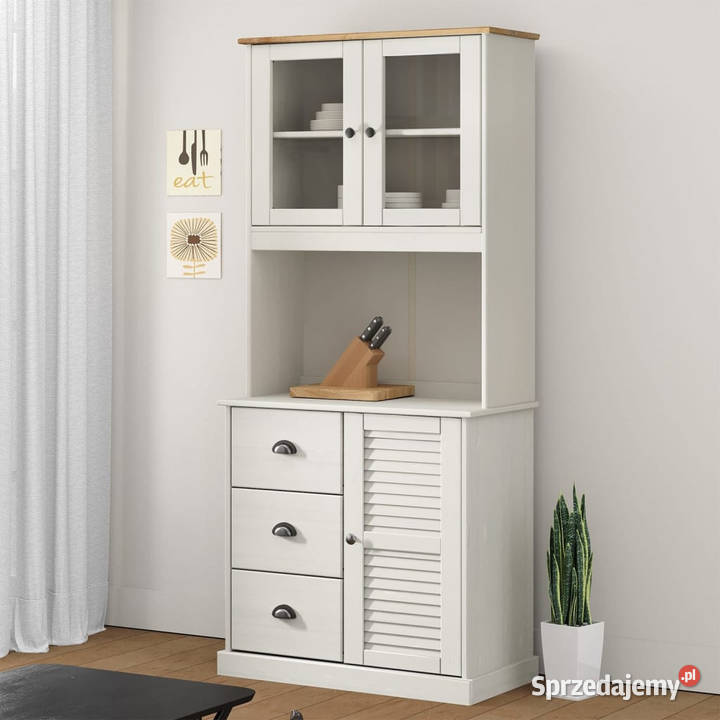 Nastawka do komody VIGO biała 78x30x100 lita Warszawa