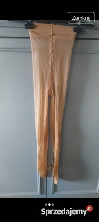 Ekskluzywne nowe cienkie cieliste rajstopy