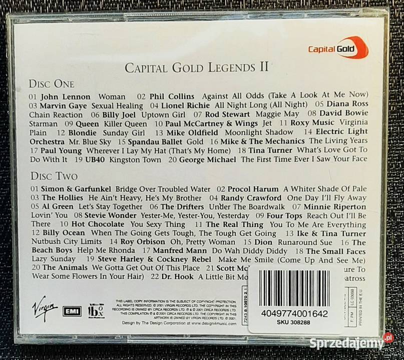 2 CD Znakomity Zestaw Hity Wszechczasów Capital Katowice