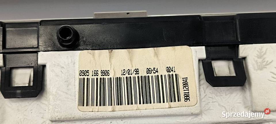 LICZNIK ZEGAR MERCEDES A KLASA W168 A1685403611 Lipno sprzedam