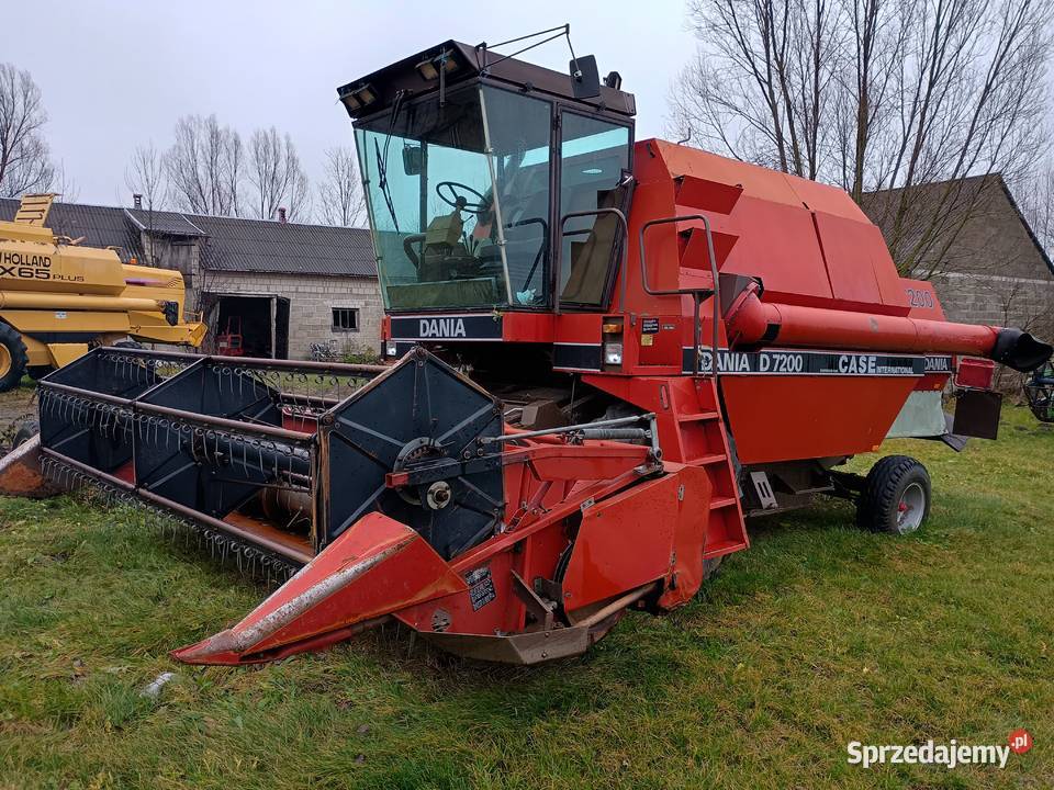 Kombajn zbożowy Dania 7200 dronningborg case