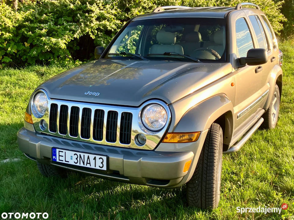 Jeep Cherokee 28 CRD Limited Rok produkcji 2005 łódzkie Łódź