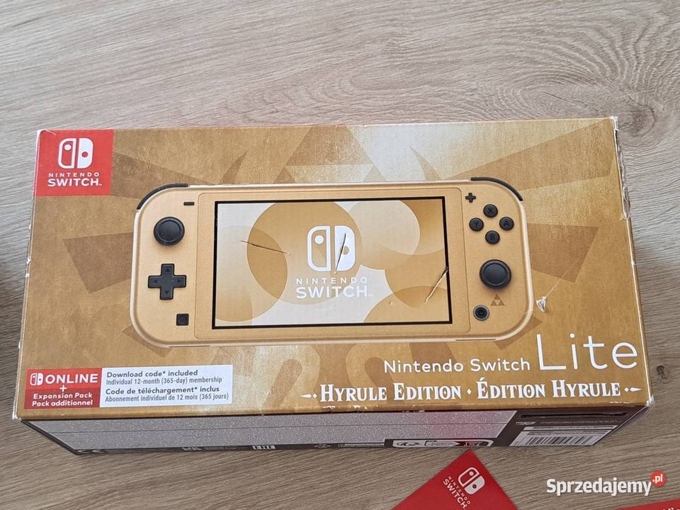 Nintendo Switch Lite PęknietaZłamana Obudowa i