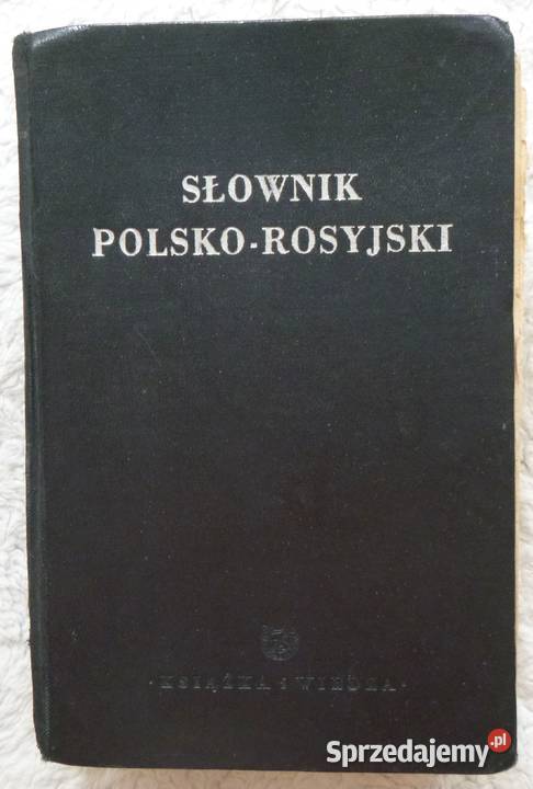 Słownik polskorosyjski Warszawa
