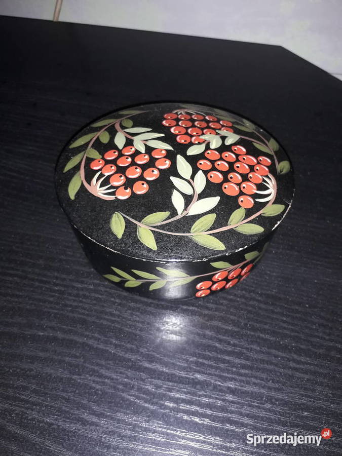 Szkatułka drewniana Zegarki i Biżuteria Warszawa sprzedam