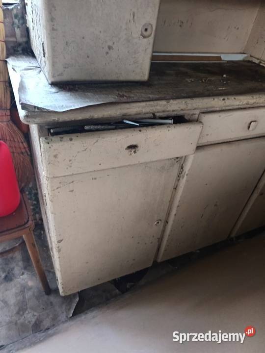 Regał kuchenny z PRLu podlaskie Czarna Białostocka