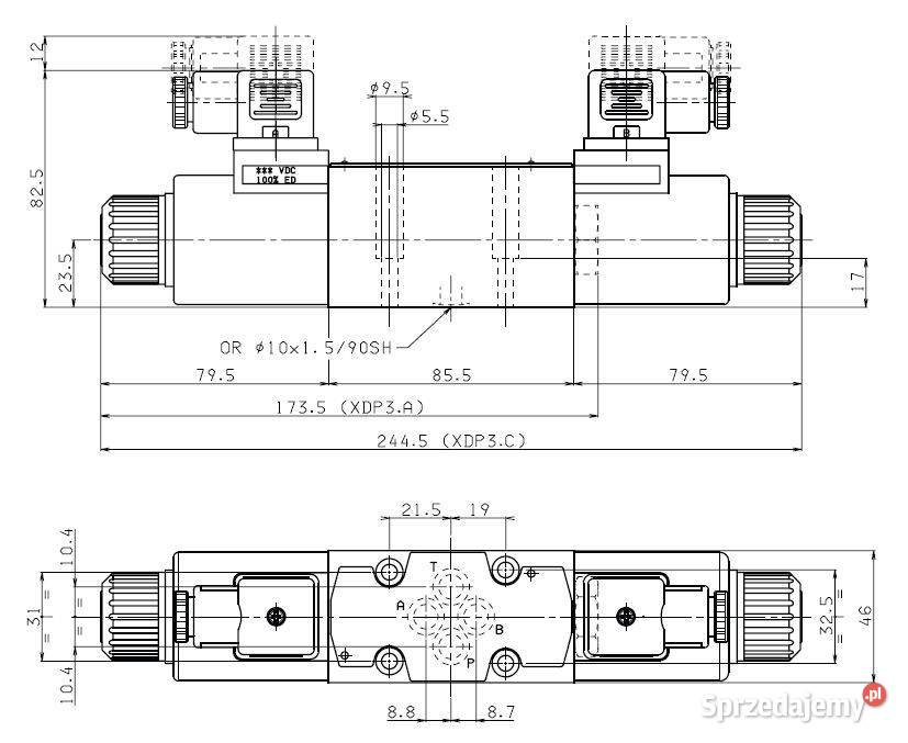 Rozdzielacz proporcjonalny Aron Brevini XDP3C Sieradz sprzedam