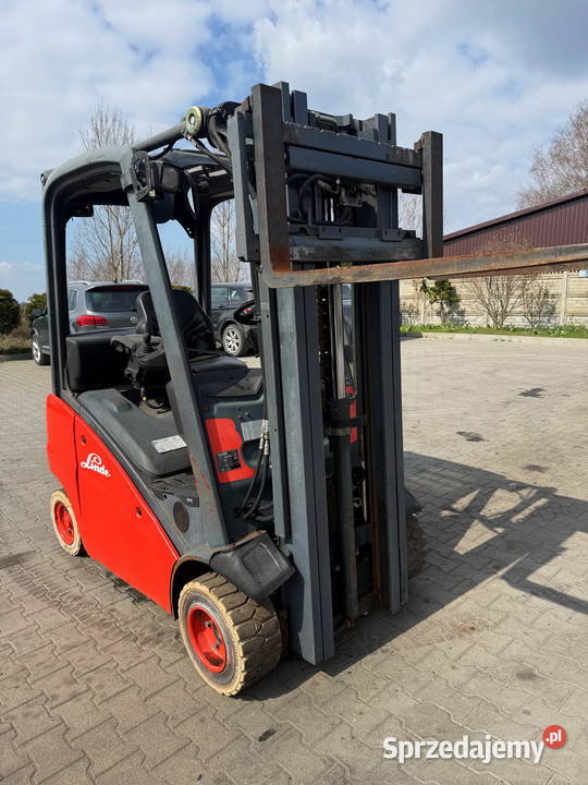 wózek widłowy LINDE H18T Triplex 460m udźwig Linde Działoszyn sprzedam