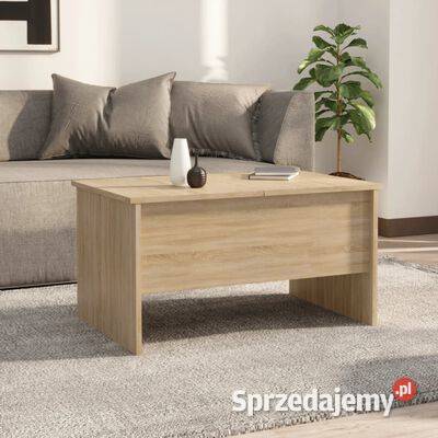 Stolik kawowy dąb sonoma 80x50x425 materiał Stoliki kawowe i ławy mazowieckie Warszawa