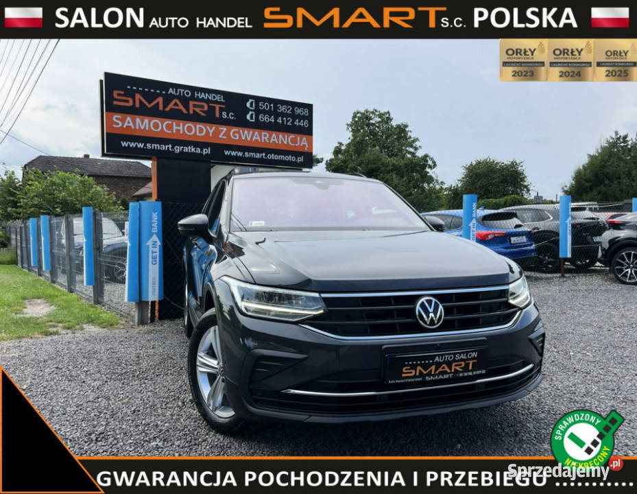 Volkswagen Tiguan AutomatManetki 4x4 Kamera światła LED Rydułtowy sprzedam