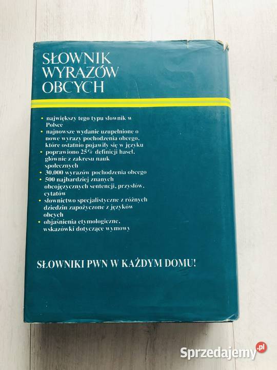 Książka Słownik wyrazów obcych PWN łódzkie Łódź sprzedam