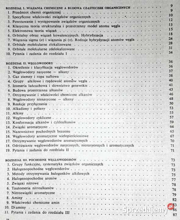 Chemia organiczna Tadeusz Drapała