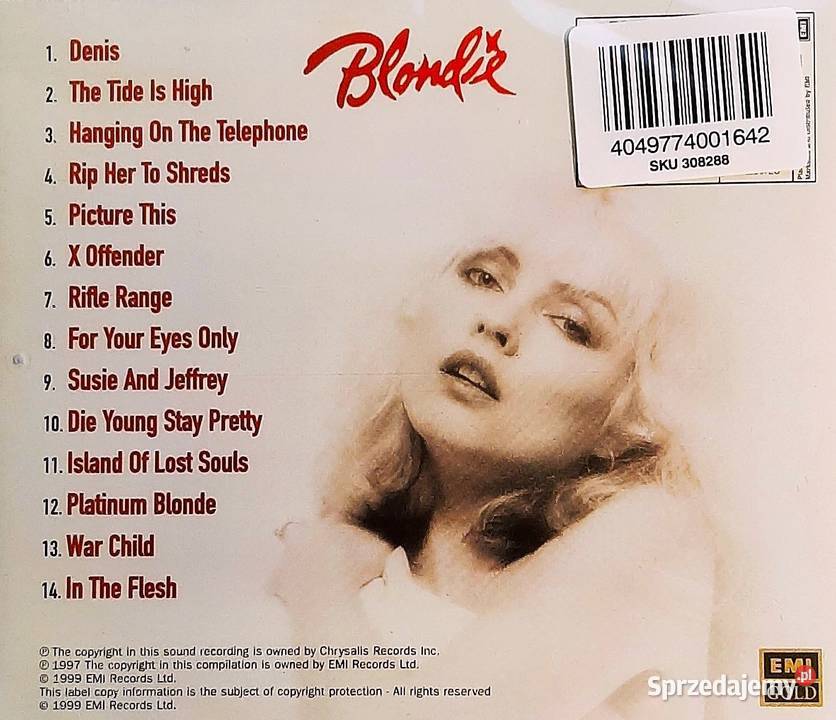 Nowy Album CD Zespołu BLONDIE The Essential