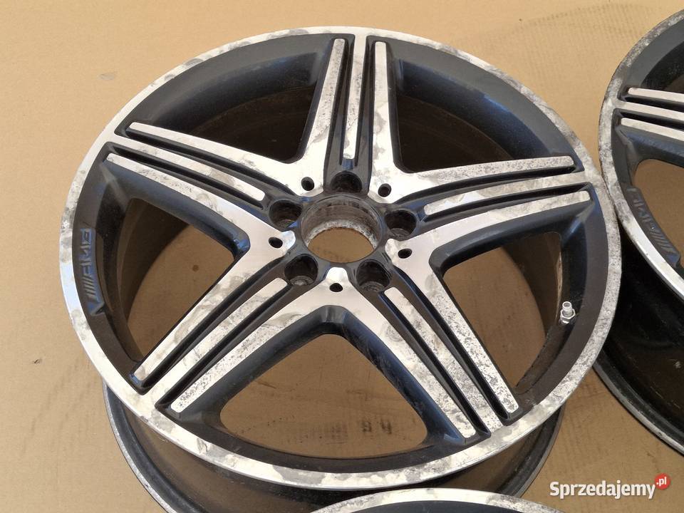 MERCEDES AKLASA W176 AMG FELGI ALUFELGI KOMPLET Bieleń