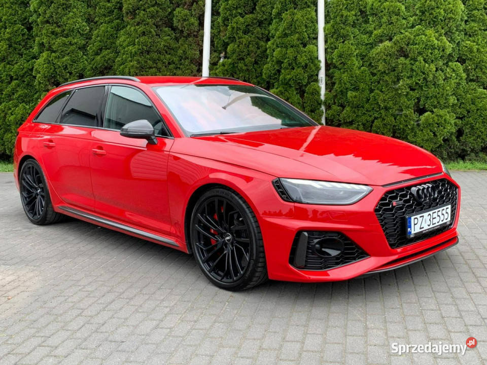 Audi RS4 Salon Polift Cermaika Carbon Matrix BO klimatyzacja wielkopolskie Baranowo
