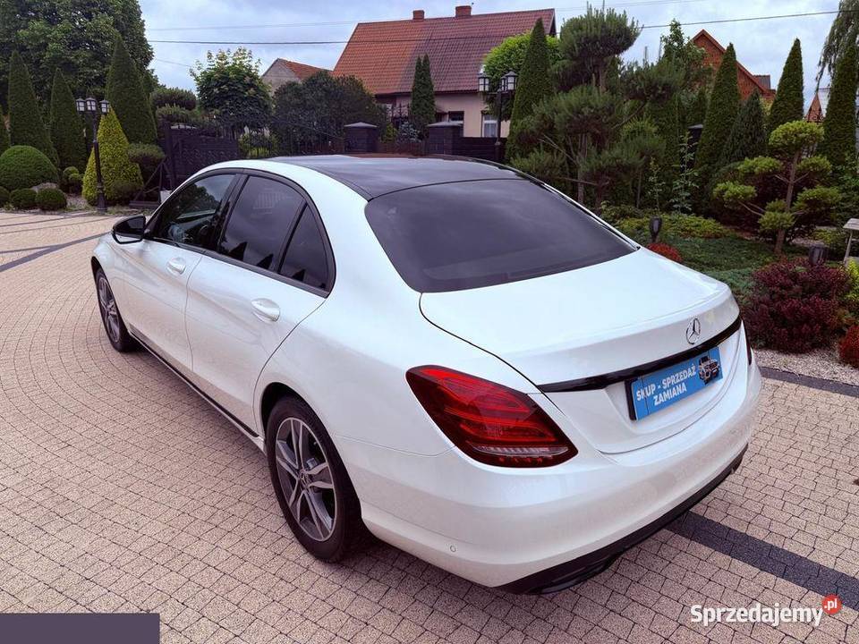 MercedesBenz Klasa C 200 9GTRONIC Exclusive 20 biały