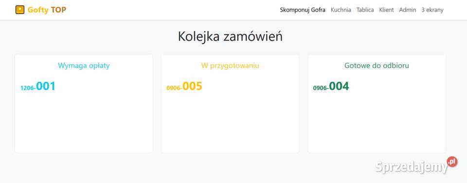 Aplikacja do zamawiania Gofrów KFC czy McDonald Gołdap